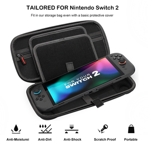 Custodia Protettiva Rigida da Viaggio per Nintendo <span class=keywords><strong>Switch</strong></span> 2 con 20 Slot per Schede di Gioco - Product Image 2