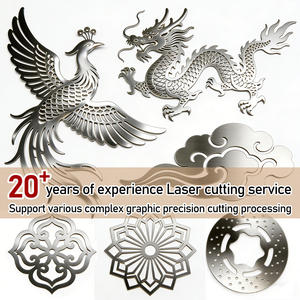 Services de découpe laser sur mesure en usine, découpe laser en acier inoxydable, aluminium, services de découpe laser <span class=keywords><strong>CNC</strong></span>, pièces découpées au laser - Product Image 1