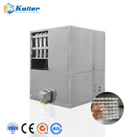Máquina para Hacer Hielo en Cubos Pequeños Cuadrados Koller 2000kg para Tiendas de Bebidas y Panaderías, Máquina de Hielo en Cubitos CV2000