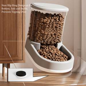 Botol air minum kucing penjualan terbaik botol air mengalir hewan peliharaan untuk anjing & kucing perlengkapan hewan peliharaan mudah dibersihkan - Product Image 4