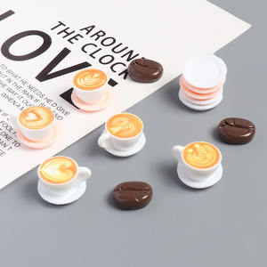 Tazas <span class=keywords><strong>de</strong></span> Café <span class=keywords><strong>de</strong></span> Resina, Platos y Tazones Comestibles, Figuras <span class=keywords><strong>de</strong></span> Crema, Casas <span class=keywords><strong>de</strong></span> Muñecas, Accesorios en Miniatura para Manualidades - Product Image 5