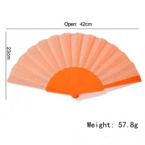 Éventail pliant en plastique fait main personnalisé - Thème ROMANCE - Impression par transfert thermique portable pour cadeaux - Product Image 5