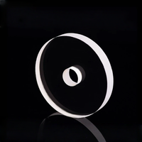 Plaques de verre de quartz percées au laser et panneaux de quartz optique personnalisés