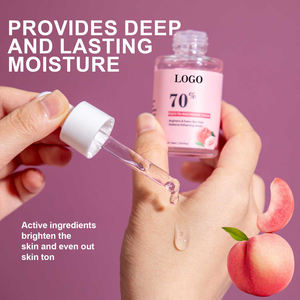 Maßgeschneidertes Aufhellendes Feuchtigkeitsspendendes Antioxidatives Gesichtsserum Pfirsich 70 + Niacinamid Serum - Product Image 3