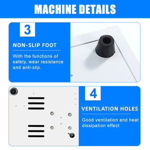 Wallepac Hochwertige A2T Desktop 5Mm Pp Strap Halbautomat ische Kunststoff-Umreifung maschine Preis Tragbare Kartons <span class=keywords><strong>Banding</strong></span> <span class=keywords><strong>Machine</strong></span> - Product Image 5