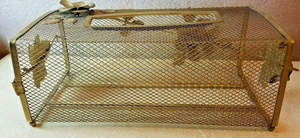 Élégant porte-papier de soie doré en métal en maille de fer parfait pour les ustensiles de cuisine et la décoration de restaurant et les organisations élégantes - Product Image 3