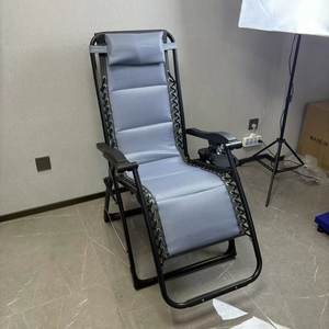 New Summer Best-seller Chaise inclinable portable et confortable en coton <span class=keywords><strong>de</strong></span> soie glacée, adaptée pour s'asseoir ou s'allonger - Product Image 6