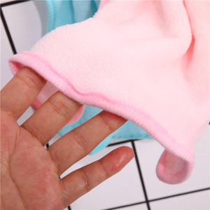 Solid color <b>hanging</b> hand <b>towel</b>, kitchen cleaning <b>towel</b>, absorbent dishcloth, coral fleece hand <b>towel</b>, dishcloth - Product Image 4