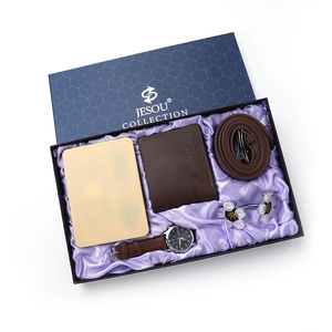 Wholesale Spot Shaver <strong>Gift</strong> Box Men'S <strong>Gift</strong> Watch Wallet Belt Set Dad Husband <strong>Boyfriend</strong> - Product Image 2