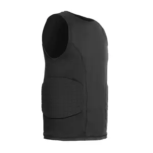 Tùy Chỉnh Sườn Ngực Protector Độn Nén Honeycomb Chống Va Chạm Vest Thể Thao Thiết Bị Bảo Vệ Cho Rugby Extreme Tập Thể Dục