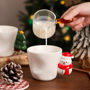 260ml Christmas Ceramic Coffee Mug with Contemporary Design Heat-Resistant & Food Safe - Product Image 5