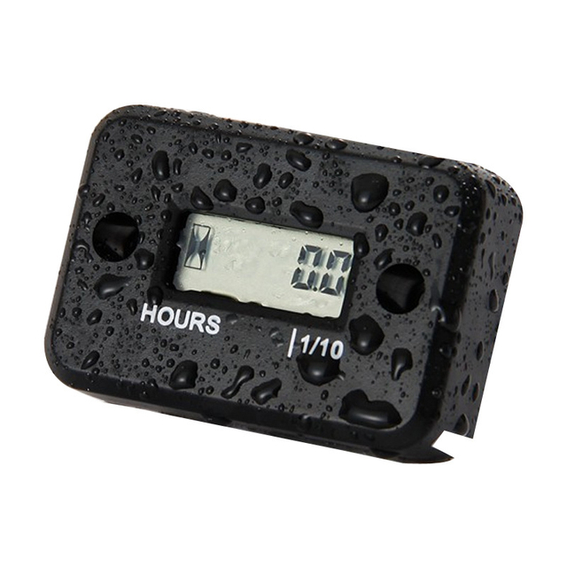 Waterproof Digital Hour Meter  LCD Display Counter