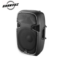 Altavoz Activo Amplificado PAPJ-15ALP de 15 Pulgadas con Asa y Ruedas, Gran Venta