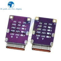 Module de charge rapide PD3.0 PD3.1 QC3.0 Deceiver 1/2/5PCS DC 5/9/12/15/20/28/36/48V Déclencheur de tension PD vers Interface Type C DC