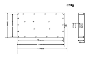 Module source de signal VCO externe large bande DC +9-28V pour système de suppression RF UAV et dispositif de contrefaction FPV - Product Image 6