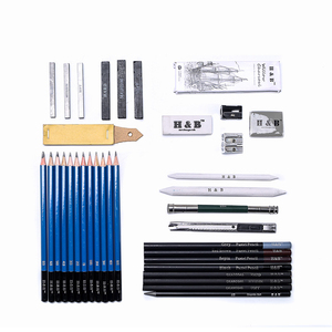 40pcs di arte del carbone di legna di schizzo a matita <span class=keywords><strong>per</strong></span> il <span class=keywords><strong>disegno</strong></span> - Product Image 3