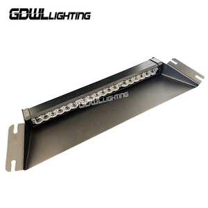 GDWLLIGHTING Nouveau WL-52028B-3 R10 Feu de signalisation stroboscopique LED pour tableau de bord de voiture/camion, 18 LED ambre, ventouses, 12V-24V, 14 clignotements - Product Image 2