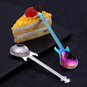 304 stainless steel <b>spoon</b>, guitar <b>spoon</b>, coffee stirring <b>spoon</b>, ice bar <b>spoon</b>, music bar <b>spoon</b>, mug <b>spoon</b> - Product Image 3