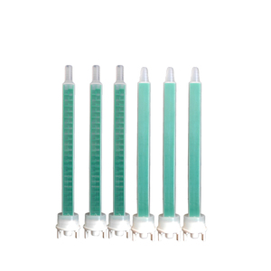 MFQX08-24 nhựa vuông trộn vòi phun 1x1 Epoxy mực dính Mẹo 10:1 tĩnh Mixer cho móng chăm sóc keo - Product Image 1