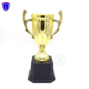 9.8 pouces # 39172-F cup, trophée de championnat de football, récompense commémorative, trophée en résine or brillant, trophée de hockey en stock - Product Image 5
