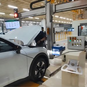 Inteligente Pórtico Farol Instrumento Alinhamento Desempenho Pórtico Auto Repair Shop <span class=keywords><strong>Tester</strong></span> Ajuste Farol Pórtico - Product Image 2