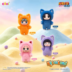 EAKI Originale Naruto Shippuden Kitty Land Blind Box - Stile Casuale Singolo - Simpatica Figura Peluche con Orecchie da Gatto - Regalo a Sorpresa per i Fan degli Anime - Product Image 3