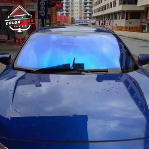 1.52*30M Màu Xanh Kem chống nắng Nano cách nhiệt cao Tắc Kè Hoa <span class=keywords><strong>Tint</strong></span> phim màu xanh Tắc Kè Hoa cửa sổ phim Tắc Kè Hoa cửa sổ phim 80% - Product Image 1