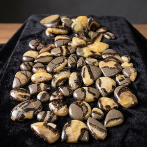 MAHNAJ GEMS Pierre précieuse Jaspe Septarien en gros, Cabochon de Jaspe Septarien, Pierre précieuse naturelle en vrac, Fournisseur de pierres précieuses en gros - Product Image 4