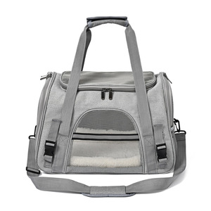 Bolsa de Transporte para Mascotas de Alta Calidad, Duradera, de Malla Transpirable, Aprobada por Aerolíneas, para Gatos y Animales Pequeños, para Viajes en Todas las Estaciones - Product Image 1