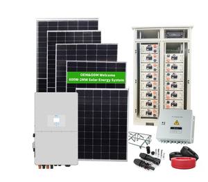 Système d'énergie solaire hors réseau de 30 kWh tout-en-un avec batterie pour une indépendance énergétique totale, utilisation à domicile, à la ferme et en entreprise - Product Image 1