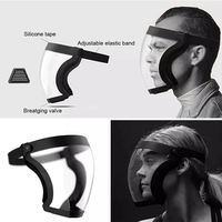 Bouclier complet transparent anti-éclaboussures coupe-vent masque anti-buée lunettes de sécurité Protection masque facial pour les yeux avec filtres