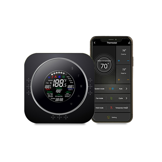 24V Digital Temperature Controller Heat Pump Smart Wifi Thermostat