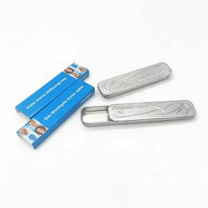 Hojalata de grado alimenticio personalizada, almacenamiento de metal, embalaje de regalo, cajas de lata deslizantes de Thomapyrin, importante Das Wichtigte Immer <span class=keywords><strong>Daber</strong></span> Tin - Product Image 1