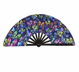 Abanicos de Bambú Personalizados con Decoración Tallada, Estilos Clásicos Tradicionales con Motivos de Ángeles, Novedad 2023 - Product Image 3