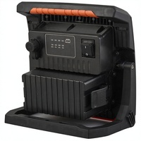 Projecteur LED rechargeable 18V, double mode, alimentation AC230V ou batterie, compatible avec les outils multifonctions