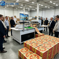 Imprimante numérique à passage unique, adaptée aux boîtes à pizza, aux boîtes à hamburgers, aux sachets à frites, aux boîtes en carton kraft, à l'encre à base d'eau