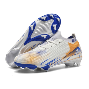 Chaussures de football FG/TF à coupe basse pour adultes et jeunes, antidérapantes, légères et respirantes, en maille, vente en gros d'usine - Product Image 3