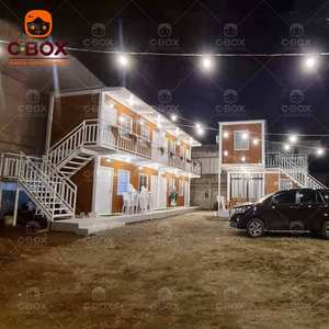 Cbox Eco-Friendly 20ft Buildings Modular Villa Office Dormitory Prefab Tiny Homes Capsule Bedroom Detachable Container <b>House</b> - Product Image 2