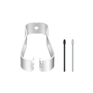 1 pièce de remplacement de pointe universelle en plastique pour stylet <span class=keywords><strong>S</strong></span>-<span class=keywords><strong>Pen</strong></span> S6/7/8/9/N10-N20/<span class=keywords><strong>S21</strong></span>-23/25 <span class=keywords><strong>Ultra</strong></span> (gris, certifié FCC CE) - Product Image 2