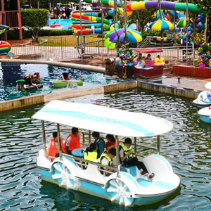 Bán Hot sợi thủy tinh vịt chu kỳ tay chèo thuyền đạp cho sử dụng thương mại trên hồ - Product Image 1