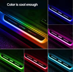 Lumière de seuil de <span class=keywords><strong>porte</strong></span> de <span class=keywords><strong>voiture</strong></span> à LED sans fil avec alimentation USB magnétique, lumière de bienvenue - Product Image 3