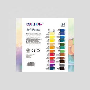 AUREUO Set di 24 Colori Pastelli Morbidi per Artisti, Prezzo di Fabbrica, per Pittura e Disegno Creativo, Ideale per Principianti - Product Image 3