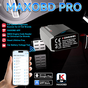 Herramienta <span class=keywords><strong>de</strong></span> Diagnóstico Automotriz KONNWEI MAXOBD PRO para Vehículos Compatibles con OBD2, Aplicación Gratuita, Escáner <span class=keywords><strong>de</strong></span> Sistema Completo para AUDI, BMW, Lexus - Product Image 2