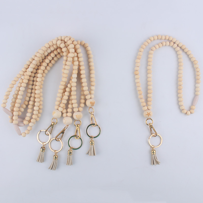 Minimalist Crystal Badge Lanyard I.D. Holder Chain Handmade Durable Phone Accessory Keychain Accessories Gift Best Image 3