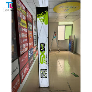 Marco de aluminio de alta calidad personalizado portátil plegable LED retroiluminado Feria Comercial stand Expo feria Pop Up Display - Product Image 4