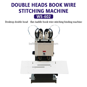 WS-602 Electric Paper Stapling <strong>Machine</strong> Book Saddle Stitching <strong>Machine</strong> Hardcover Industrial <strong>Notebook</strong> Stitching <strong>Binding</strong> <strong>Machine</strong> - Product Image 2