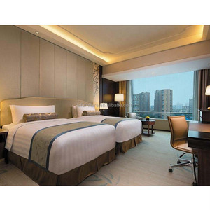 Juegos de Dormitorio Modernos de Madera Maciza de Grado Comercial, Muebles de Hotel Personalizados para Proyectos de Hoteles de 5 Estrellas, Ecológicos, Pedidos al por Mayor Directo de Fábrica - Product Image 3