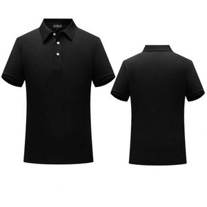 เสื้อเชิ้ตผ้าฝ้ายระบายอากาศสำหรับคนทำงานและเล่นกีฬา พร้อมปักโลโก้ตามสั่ง แขนสั้น สไตล์กอล์ฟ สำหรับผู้ชาย - Product Image 3
