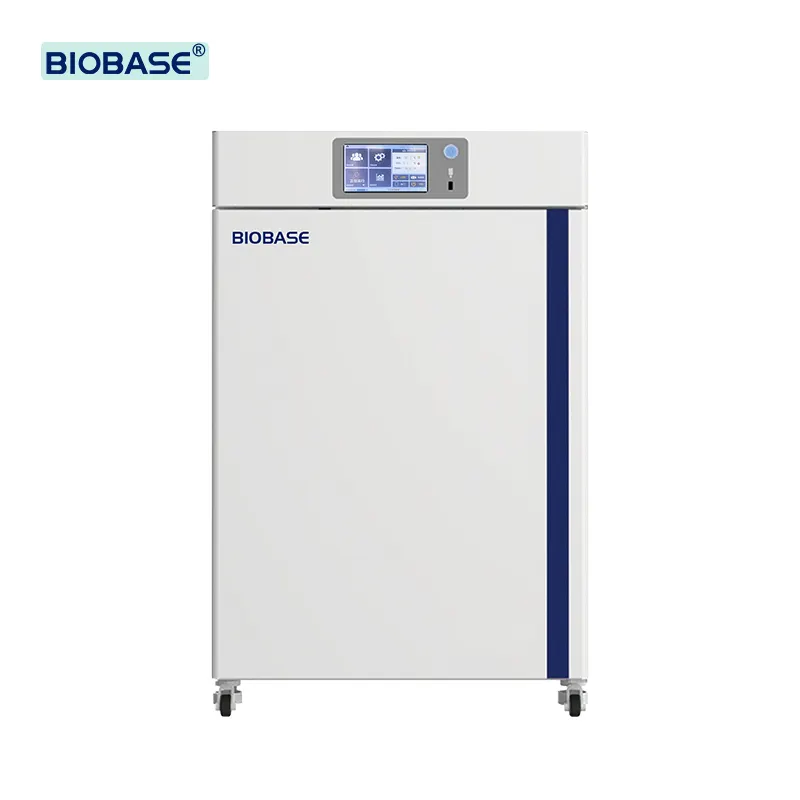 Incubateur BIOBASE CO2 pour bain sec, veste d'air ou d'eau, pour usage en laboratoire et clinique