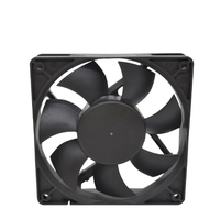 Ventilateur axial DC 120 mm 120x120x25 mm, 12V/24V, roulement à billes/à manchon, pour boîtier PC, alimentation, radiateur - OEM ODM